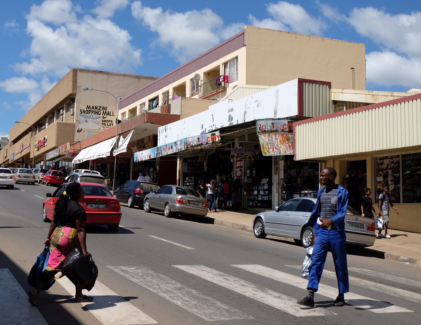 Einkaufstour in Manzini